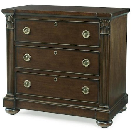 Bywater Three Drawer Night Stand