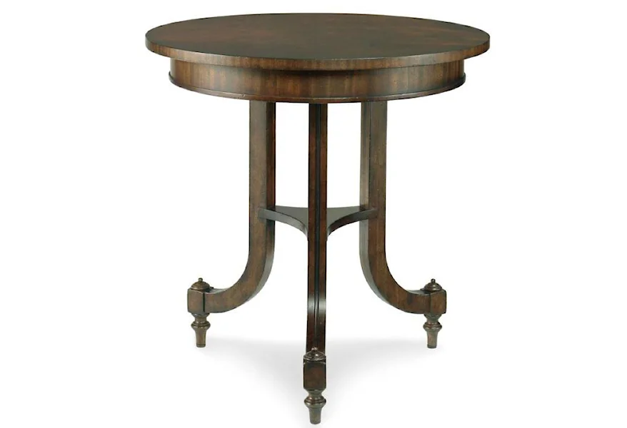 Chelsea Club Swan Walk Lamp Table by Century at Baer's Furniture