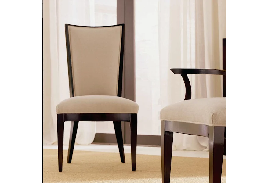 Omni Upholstered Side Chair by Century at Baer's Furniture