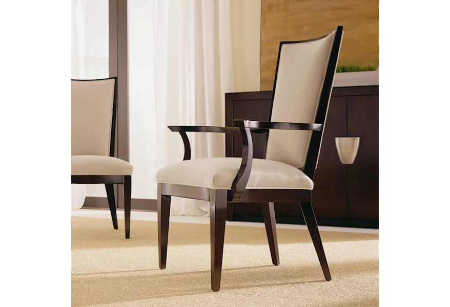 Omni Upholstered Arm Chair by Century at Baer's Furniture
