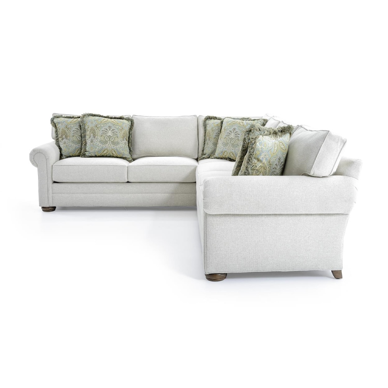 Century Cornerstone Customizable Sectional Sofa with Lawson Arms