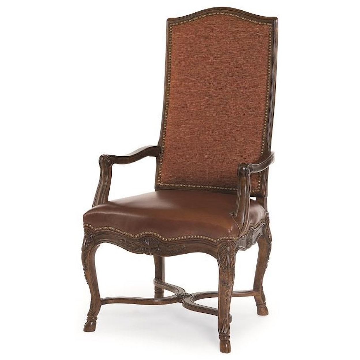 Century Hooved French Chairs French Arm Chair