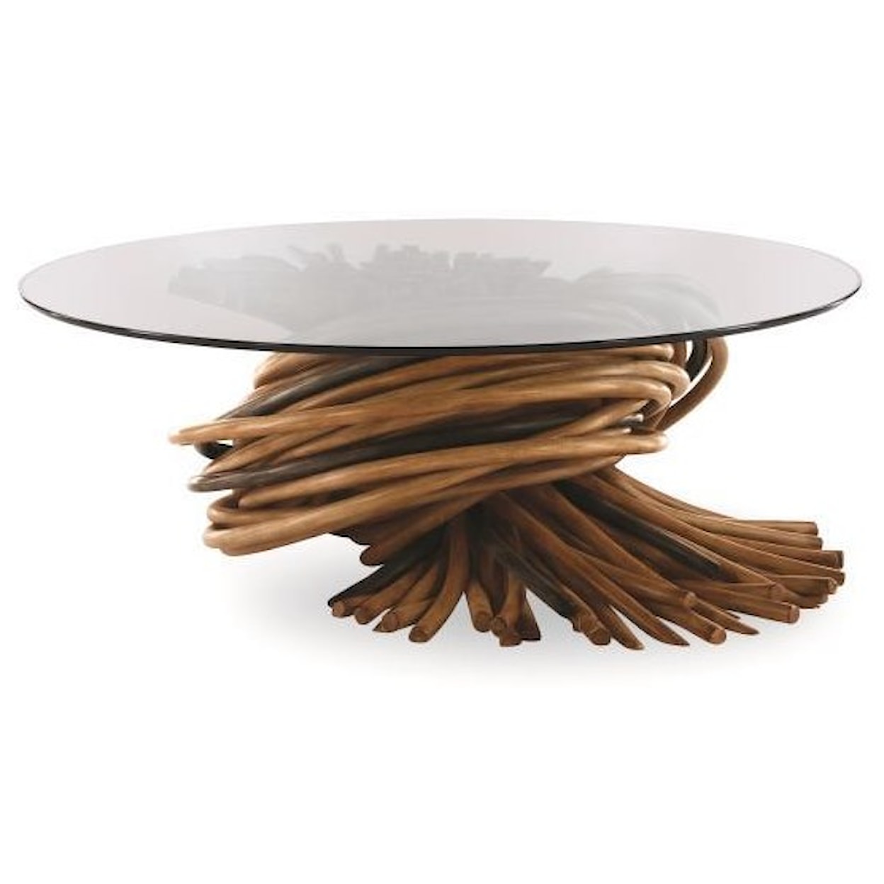 Century Knot - Natural Cocktail Table