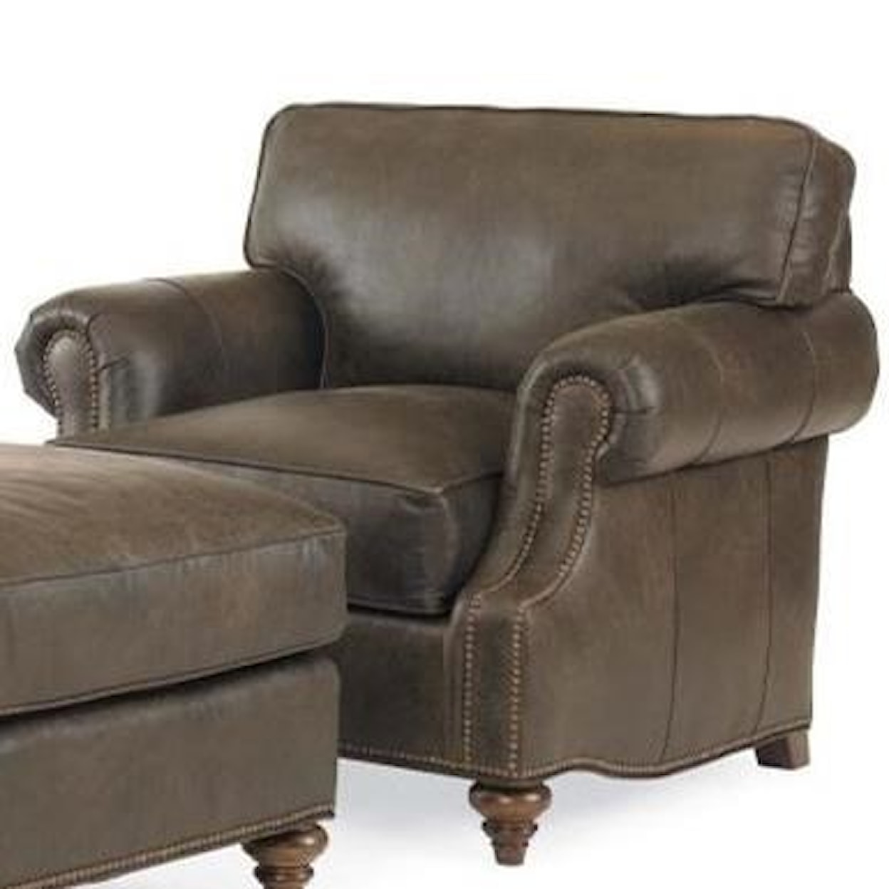 Century Leatherstone Custom Chair