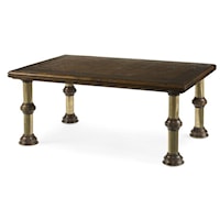 Bronze Accented Bronce Cocktail Table