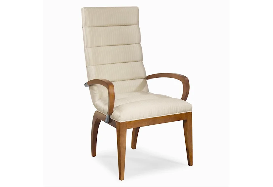 Milan Dining Arm Chair by Century at Baer's Furniture