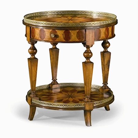 Hawkes Crest Lamp Table