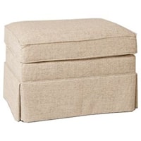 Dover Ottoman with Skirted Base