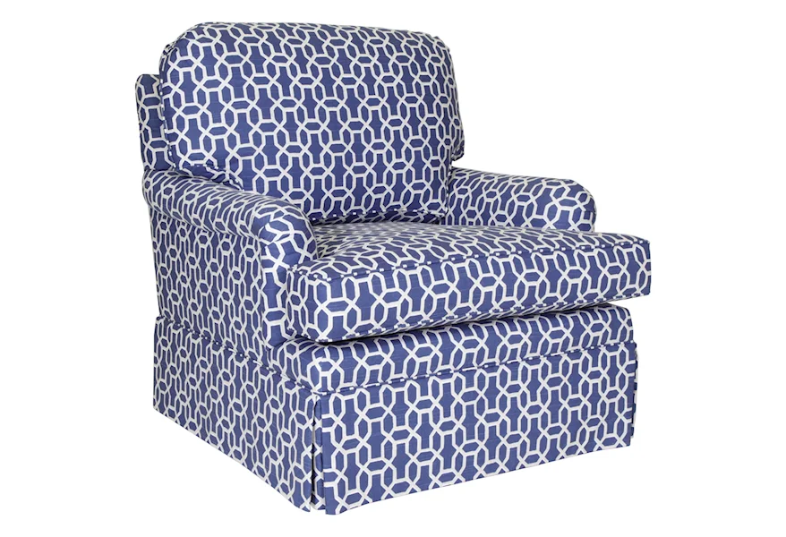 Studio Essentials Upholstery Dover Chair by Century at Malouf Furniture Co.