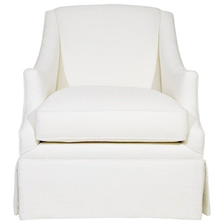 Enzo Skirted Chair