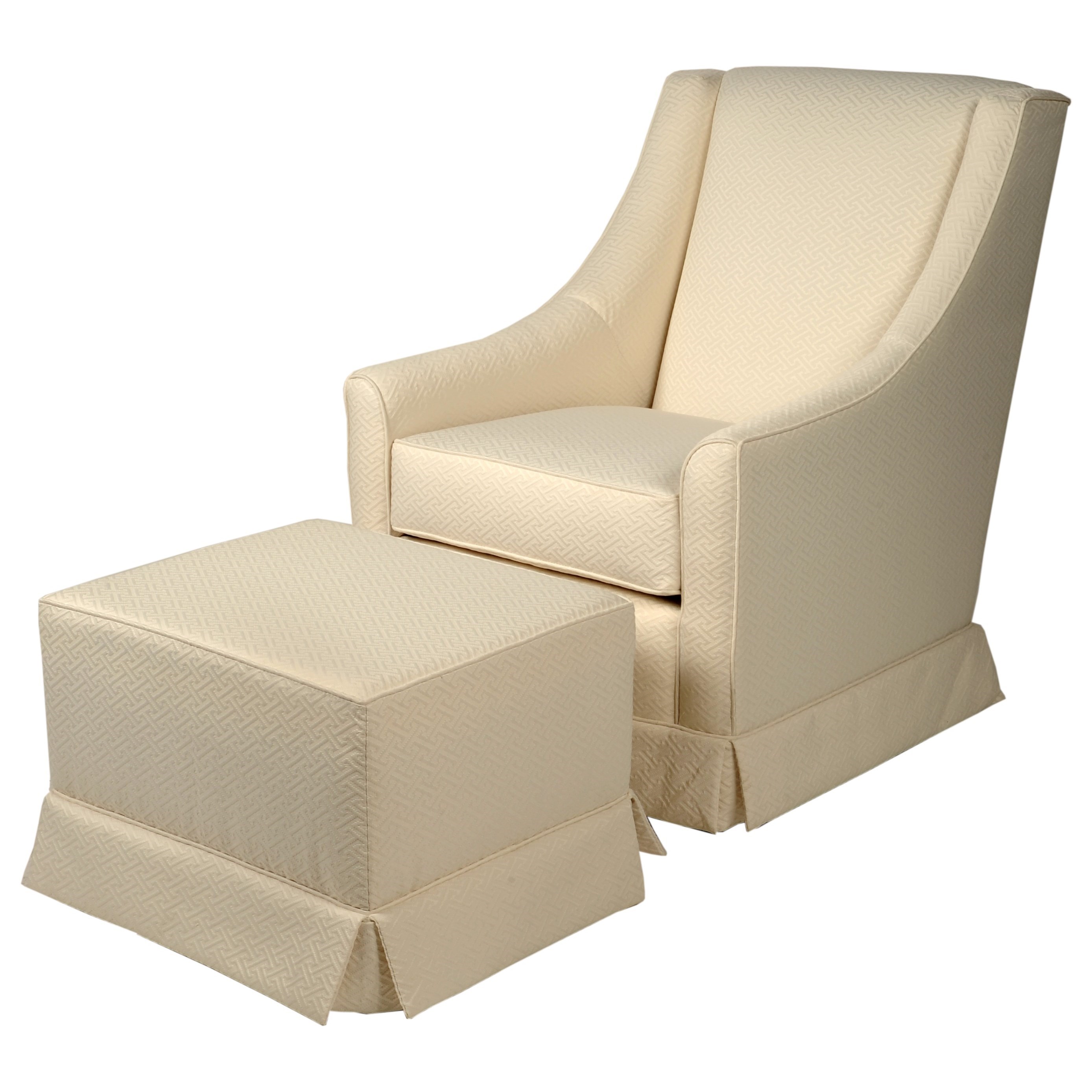 Glider & Gliding Ottoman