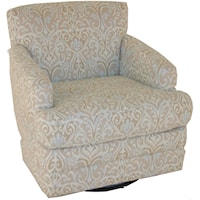 Transitional Swivel Rocker with Track Arms