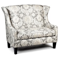 Traditional Wing Back Settee