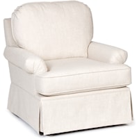 Swivel Glider with Skirted Base