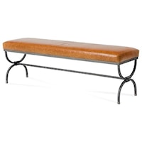 Legacy 60" Bench with Cushioned Seating