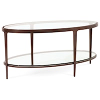 Ellipse Oval Cocktail Table