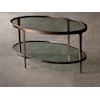 Charleston Forge Ellipse Oval Cocktail Table