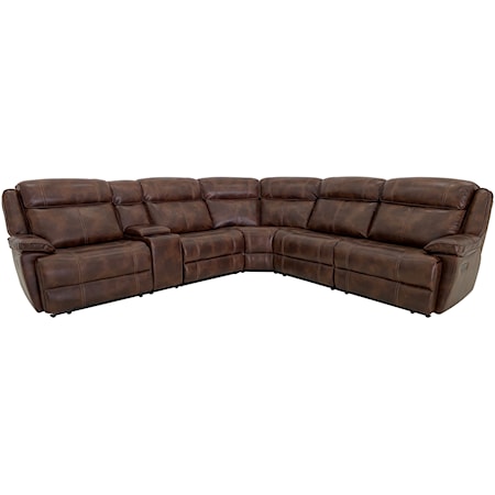 6-Piece Power Reclining Sectional