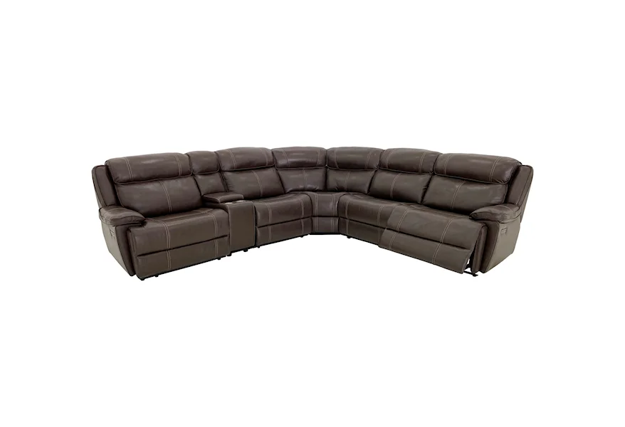 1004 6-Piece Power Reclining Sectional by Cheers at Lagniappe Home Store
