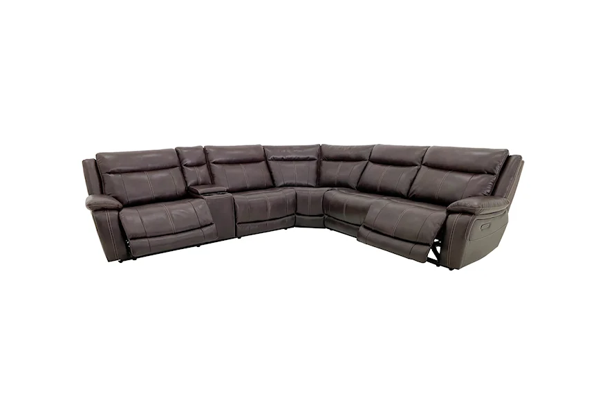 1005 6-Piece Power Reclining Sectional by Cheers at Lagniappe Home Store
