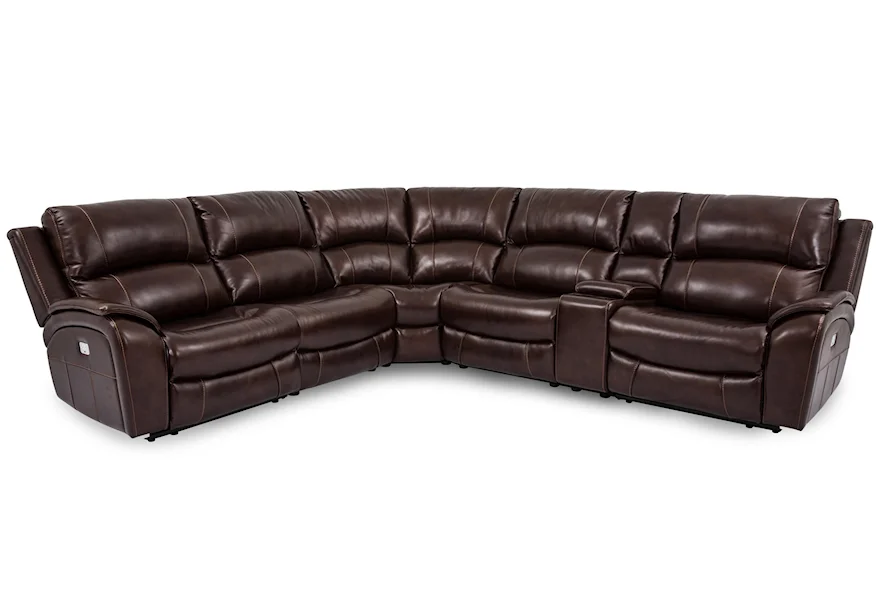 5313 Power Reclining Sectional Sofa by Cheers at Lagniappe Home Store