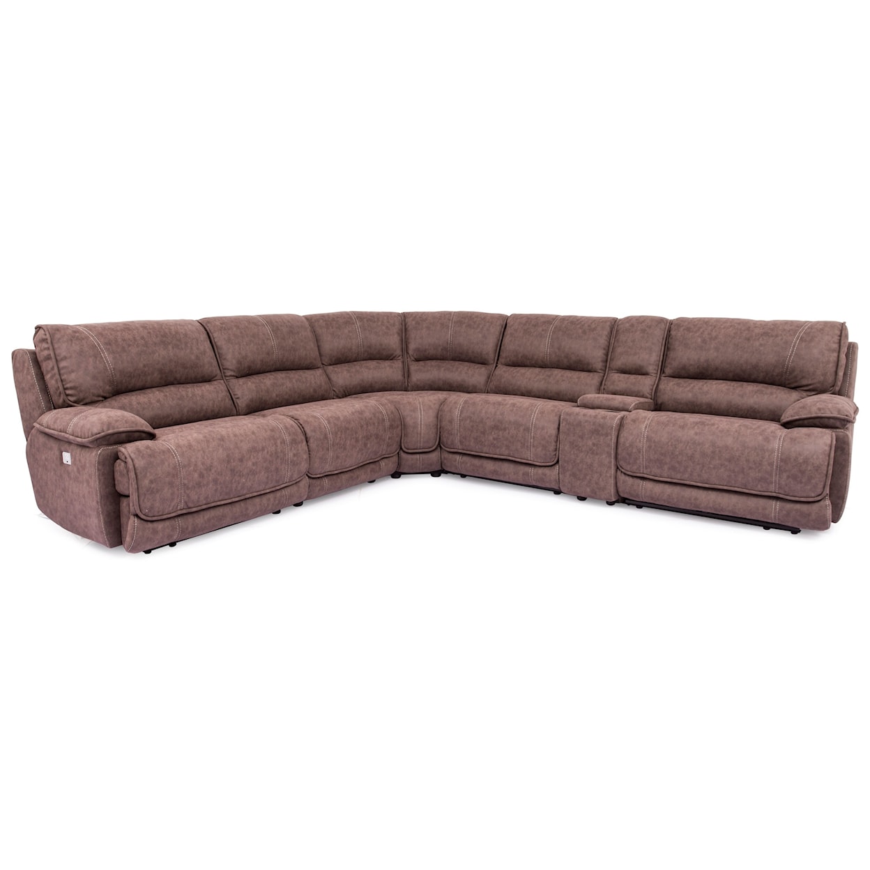 VFM Signature 5355 Reclining Sectional with Console