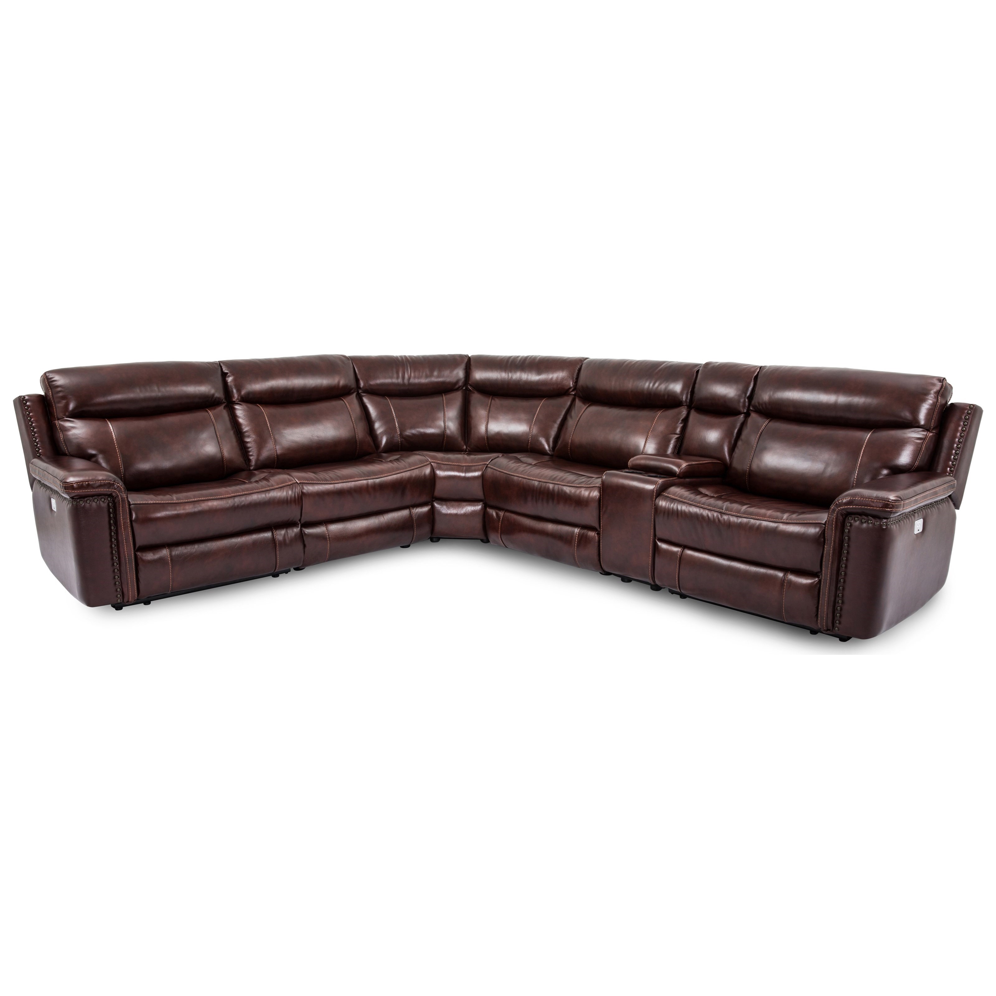 Power Headrest Reclining Sectional
