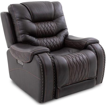 Power Headrest Recliner