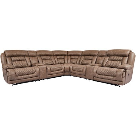 7-Piece Power Reclining Sectional