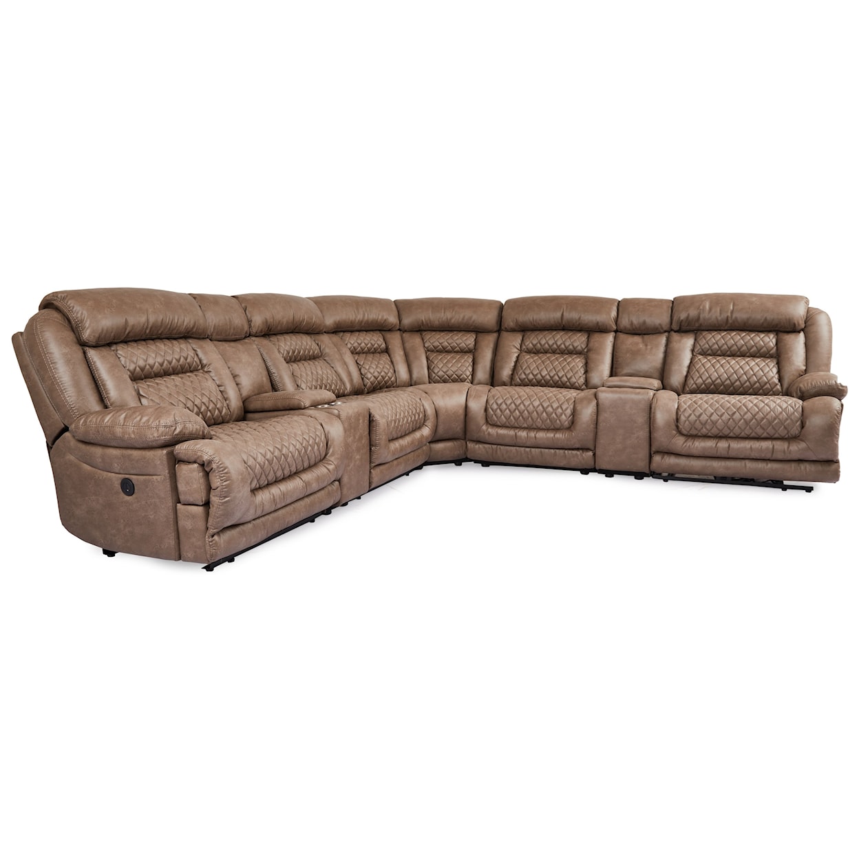 Cheers Cowboy 7-Piece Power Reclining Sectional