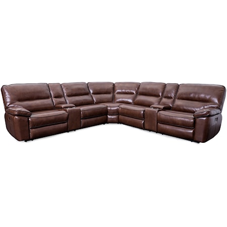 Power Headrests Reclining Sectional