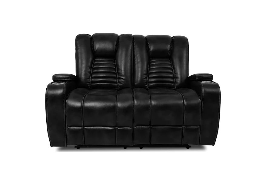 70051 Dual Power Reclining Loveseat by Cheers at Lagniappe Home Store