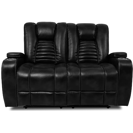 Power Reclining Loveseat w/ Power Headrests