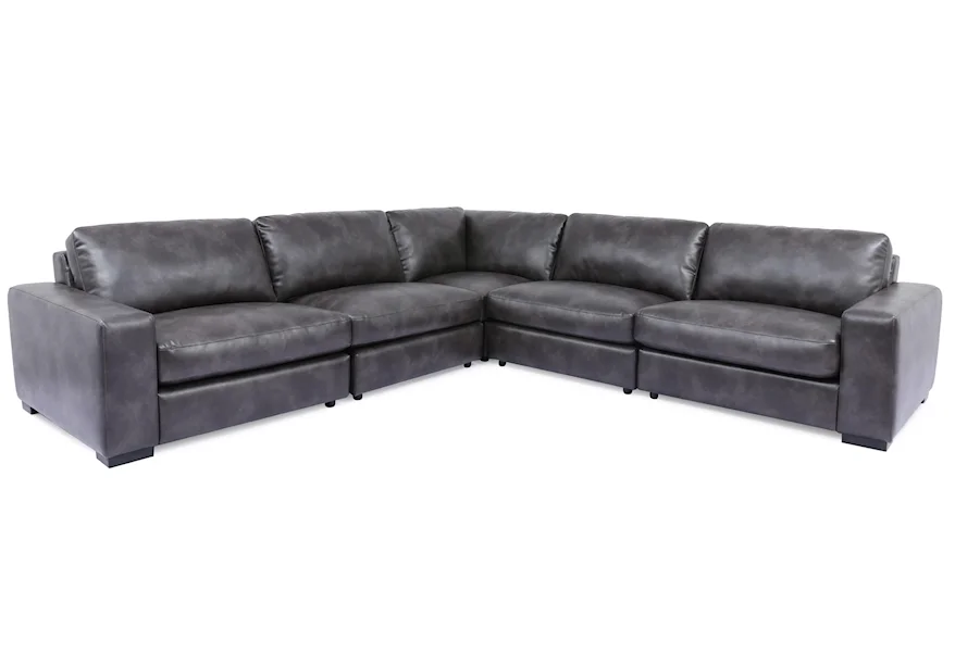 70063 5-Piece Sectional by Cheers at Lagniappe Home Store