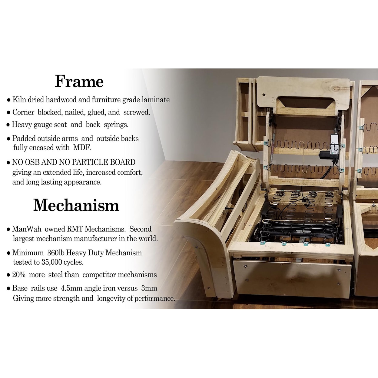 Cheers 70116 Manual Transformer Recliners