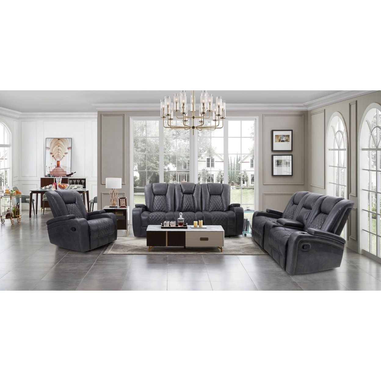 Cheers 70116M Reclining Sofa