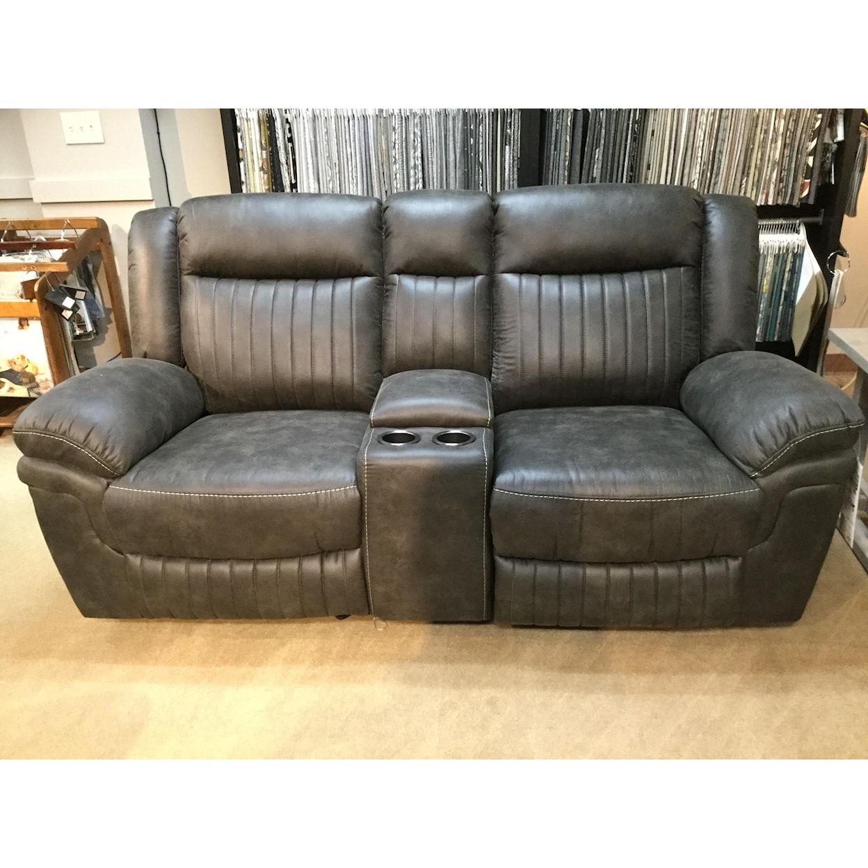 Cheers 70212 Gliding Console Loveseat