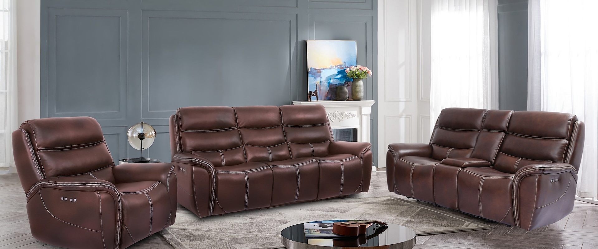 Power Reclining Living Room Group