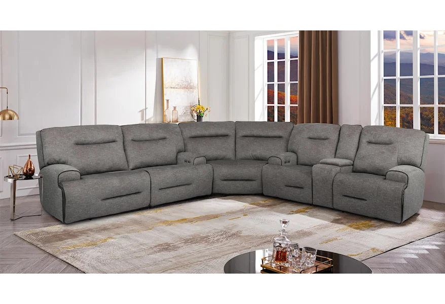 90016 Power Sectional by Cheers at Westrich Furniture & Appliances