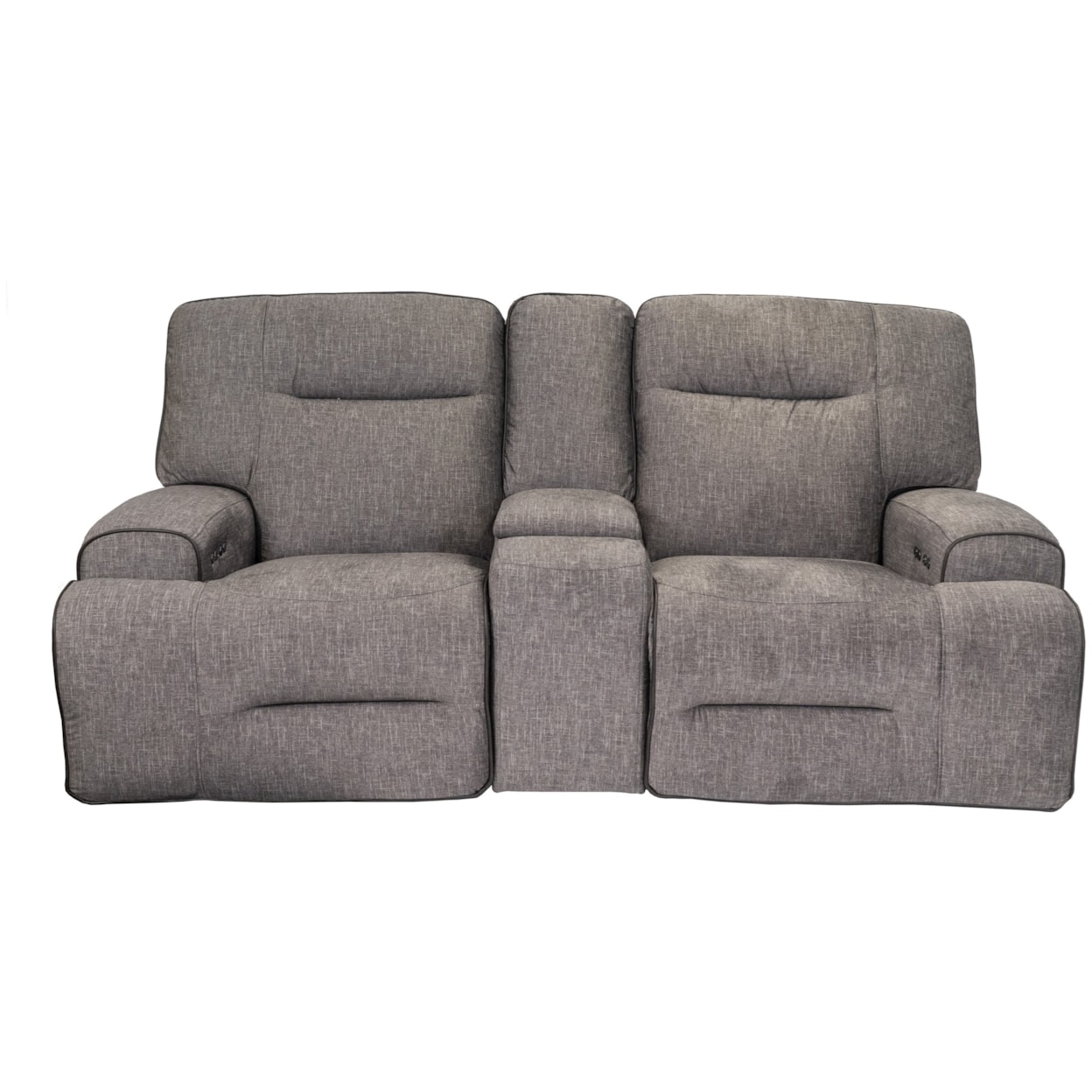 VFM Signature 90016 Dual Power Reclining Console Loveseat