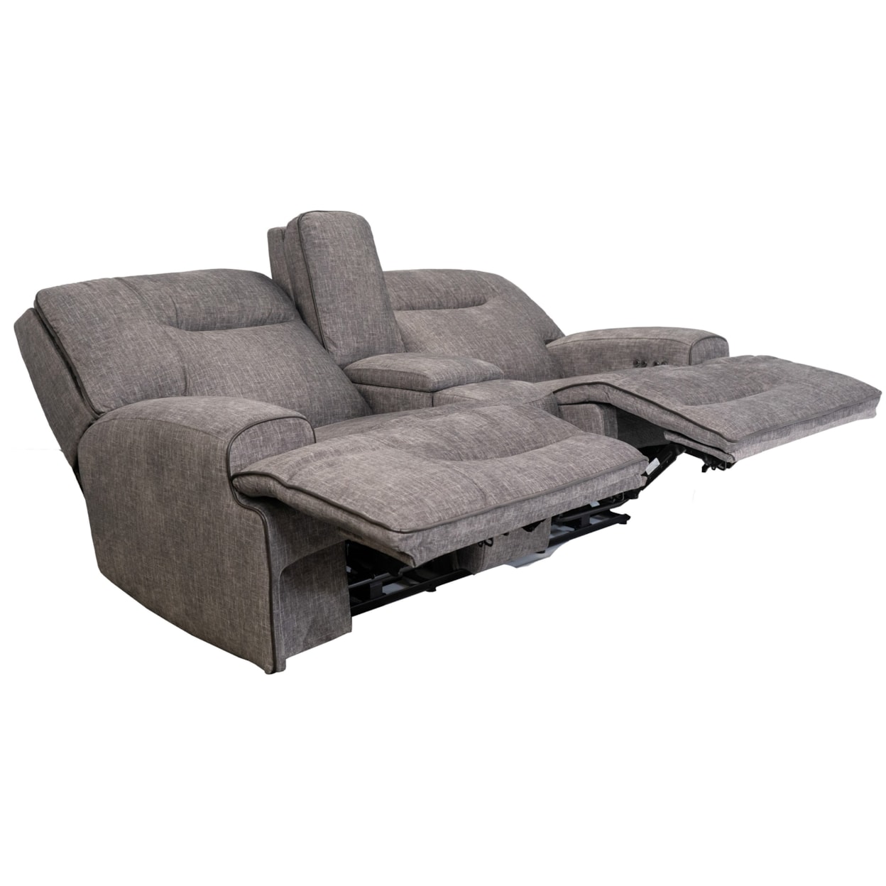 VFM Signature 90016 Dual Power Reclining Console Loveseat