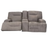 VFM Signature 90016 Dual Power Reclining Console Loveseat