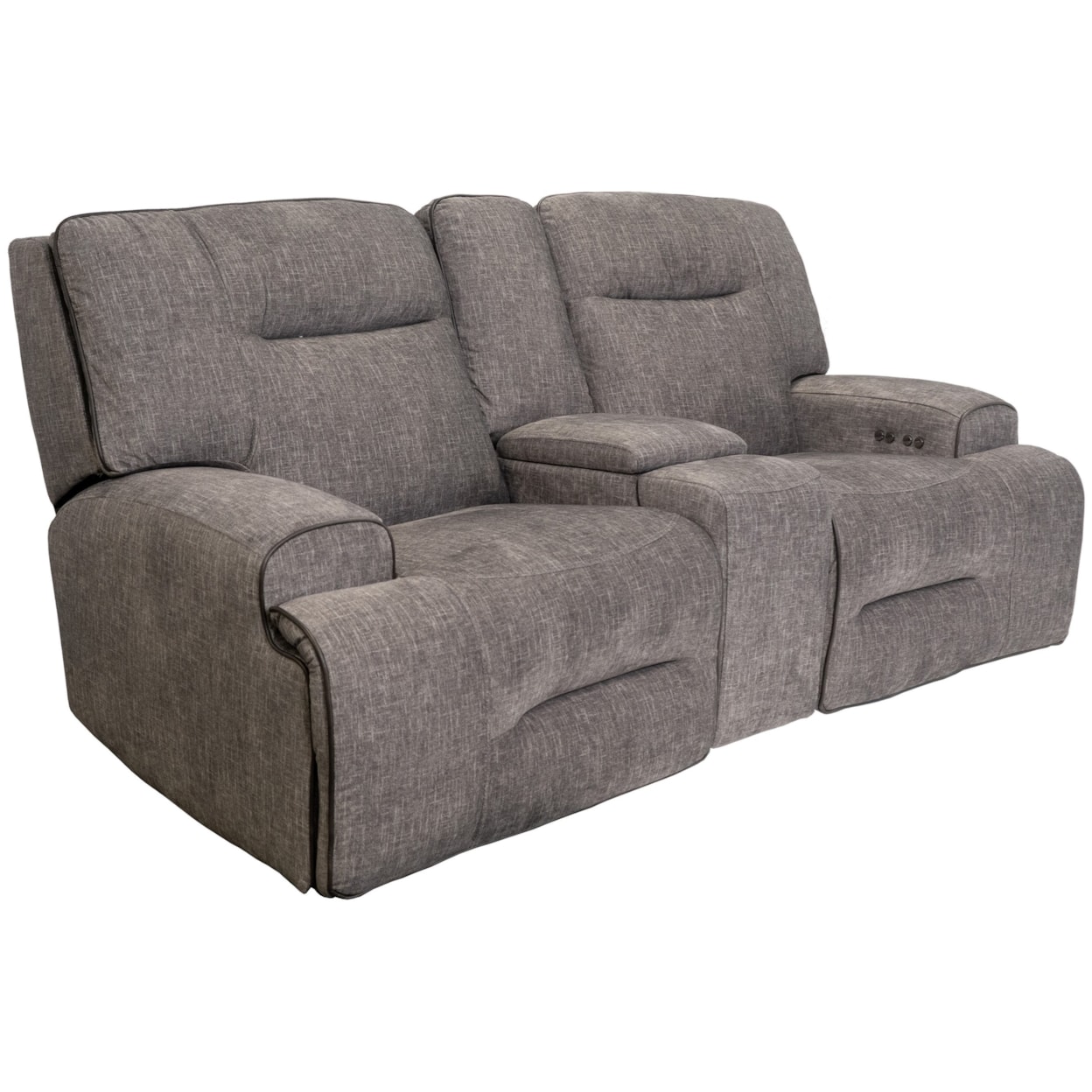 VFM Signature 90016 Dual Power Reclining Console Loveseat