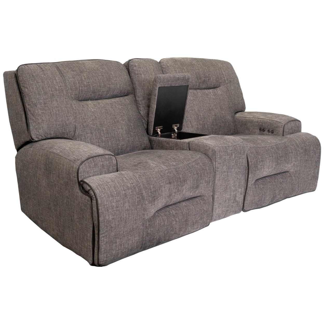 VFM Signature 90016 Dual Power Reclining Console Loveseat