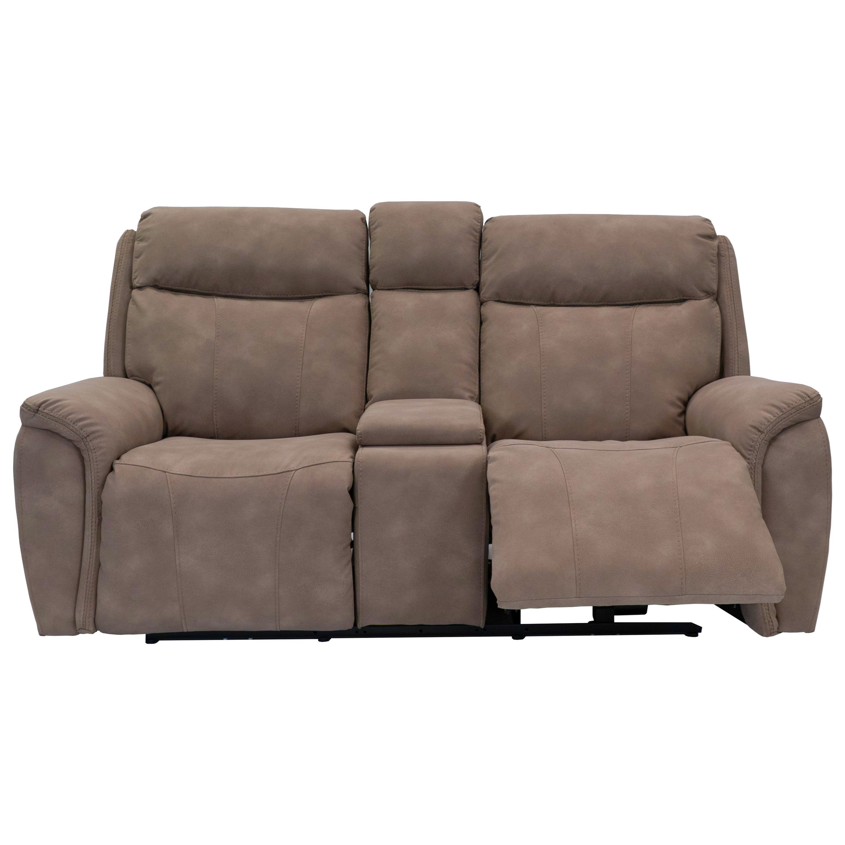 Power Reclining Console Loveseat