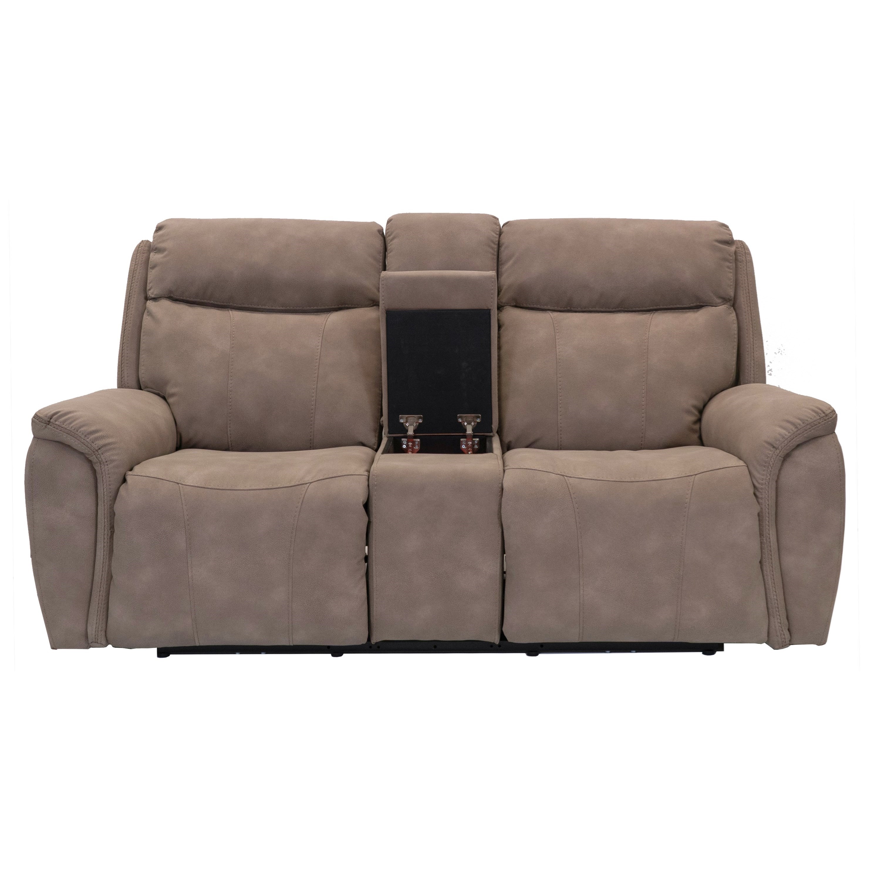 Power Reclining Console Loveseat