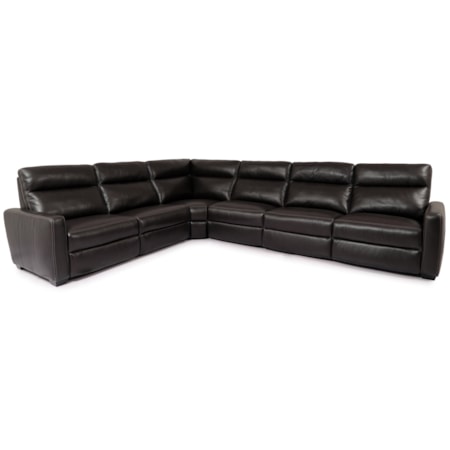 6-Piece Power Reclining Sectional