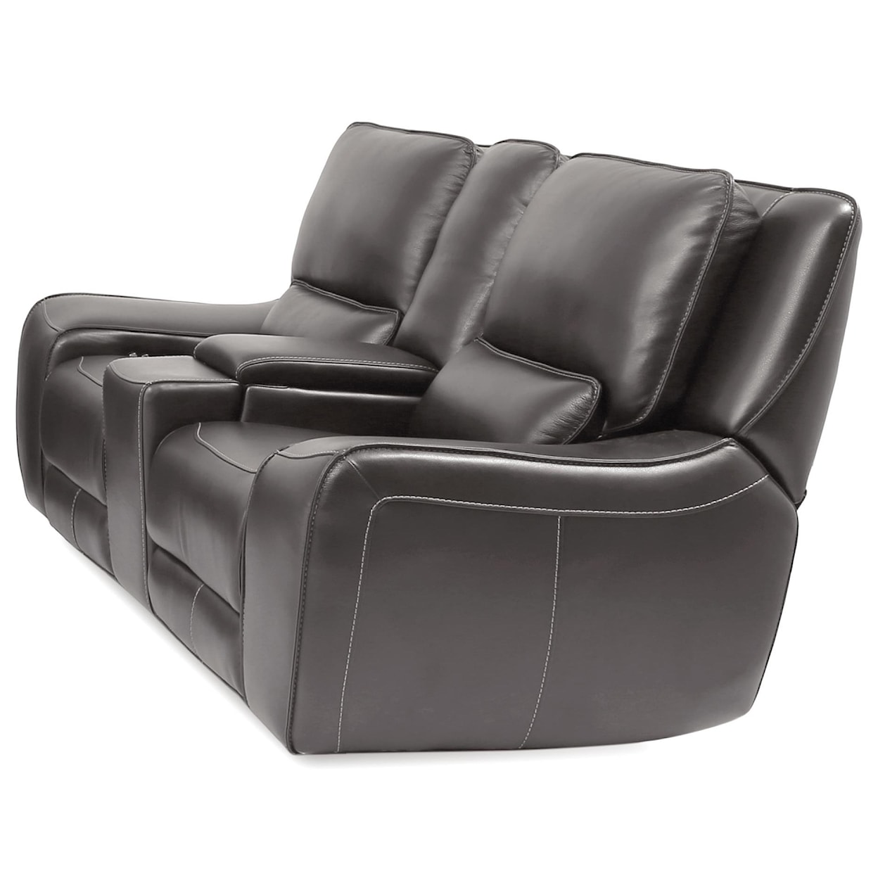 Warehouse M 90027 Power Reclining Console Loveseat