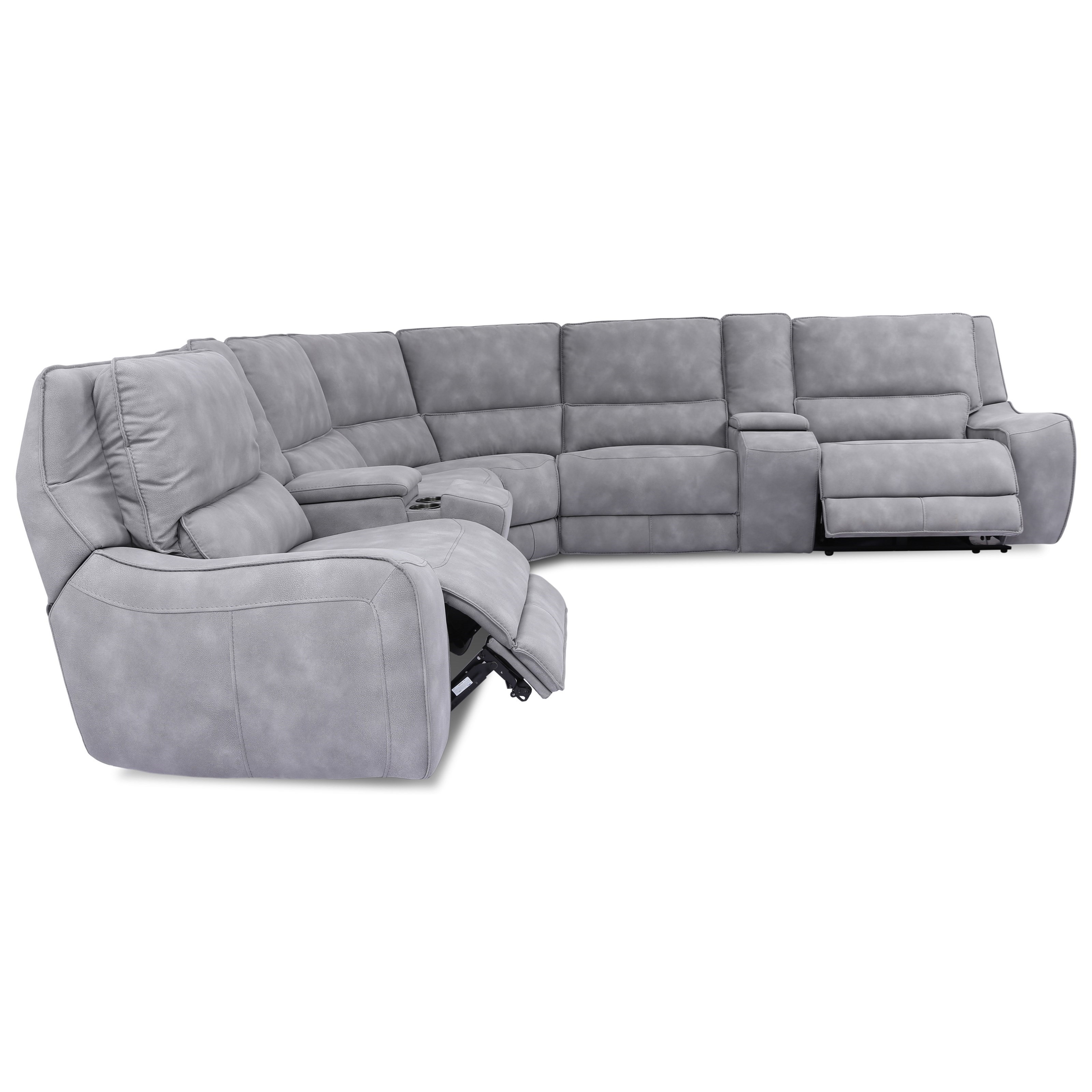 7-Piece Power Reclining Sectional