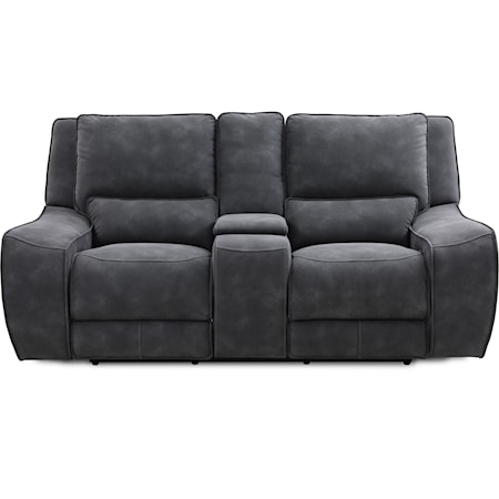 Power Reclining Console Loveseat